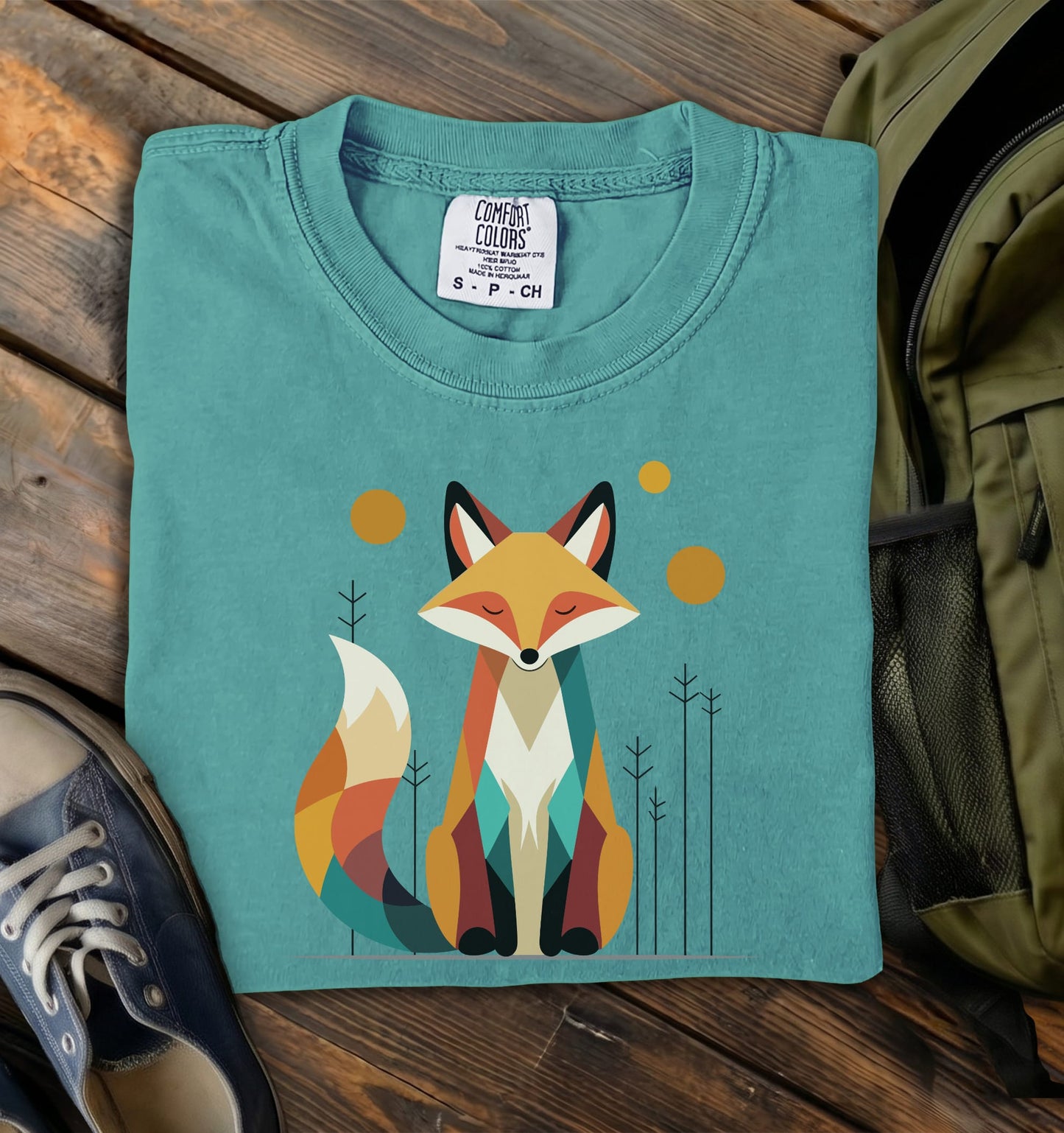 Sunset Fox Comfort Colors T-Shirt