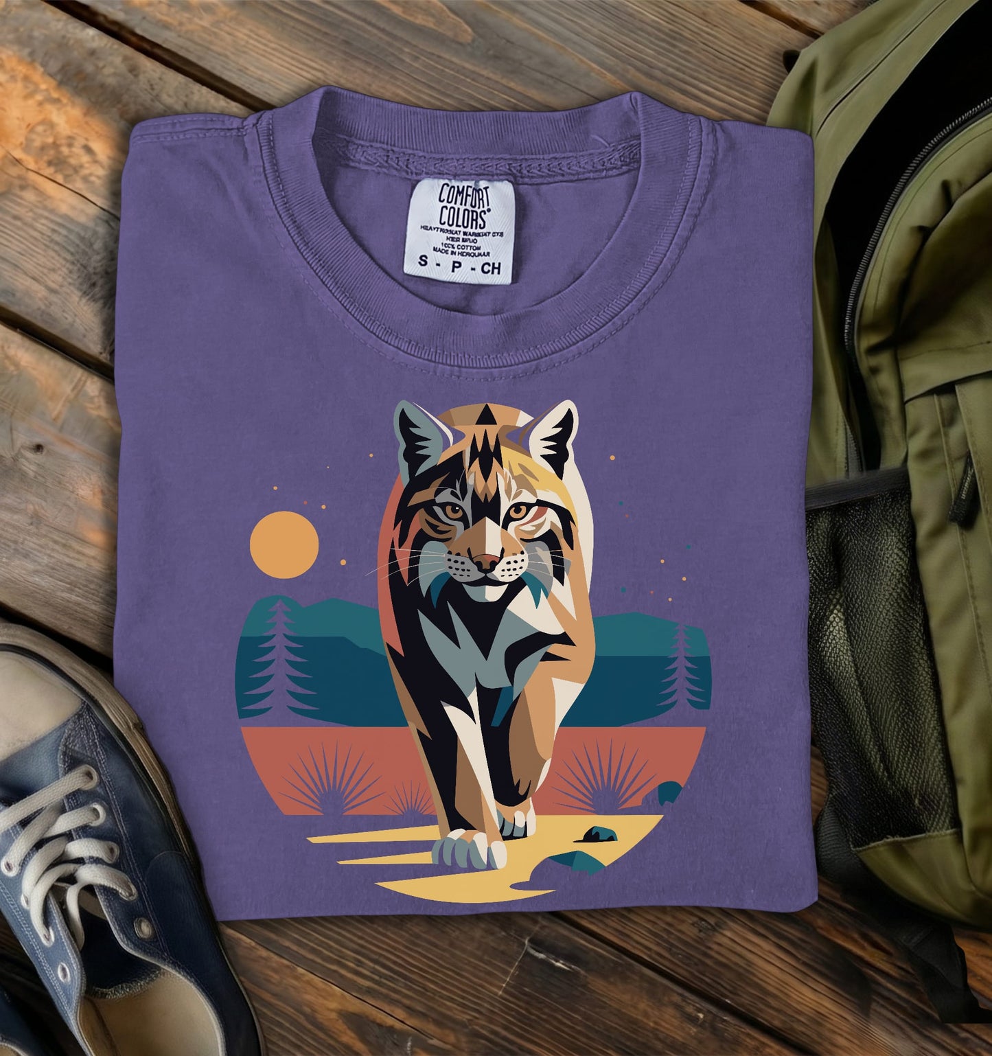 Bobcat Watch Comfort Colors T-Shirt
