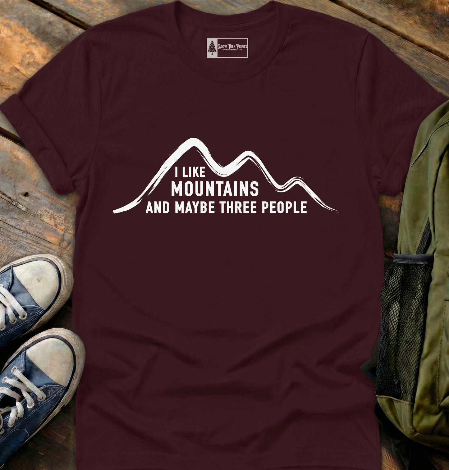 Minimalist Peaks T-Shirt