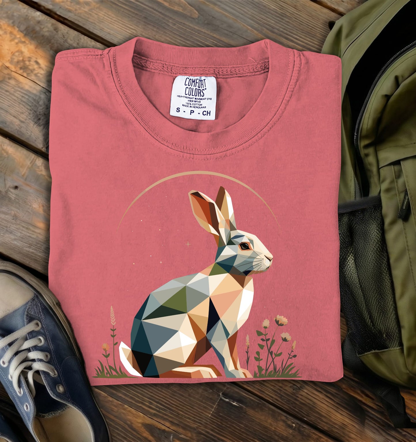 Midnight Rabbit Comfort Colors T-Shirt