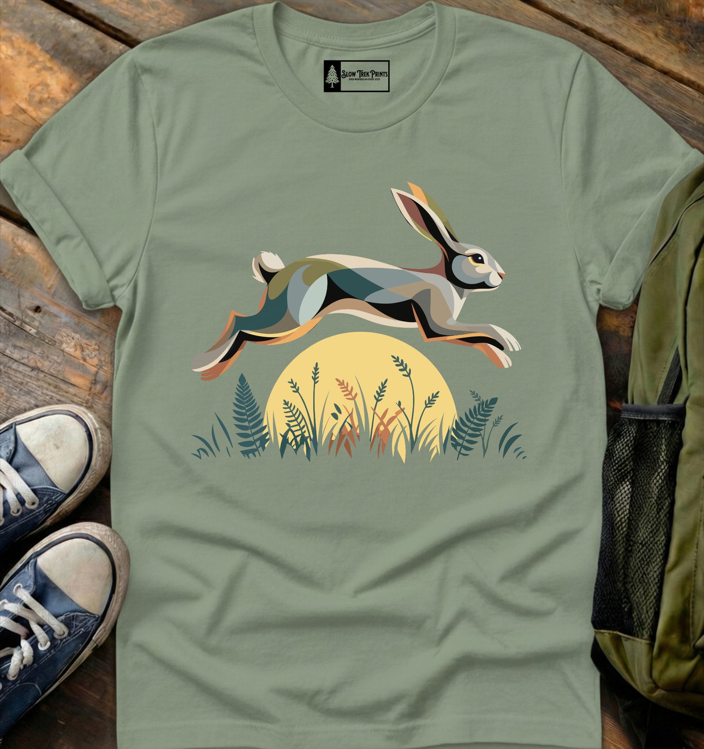 Moonbound Rabbit T-Shirt