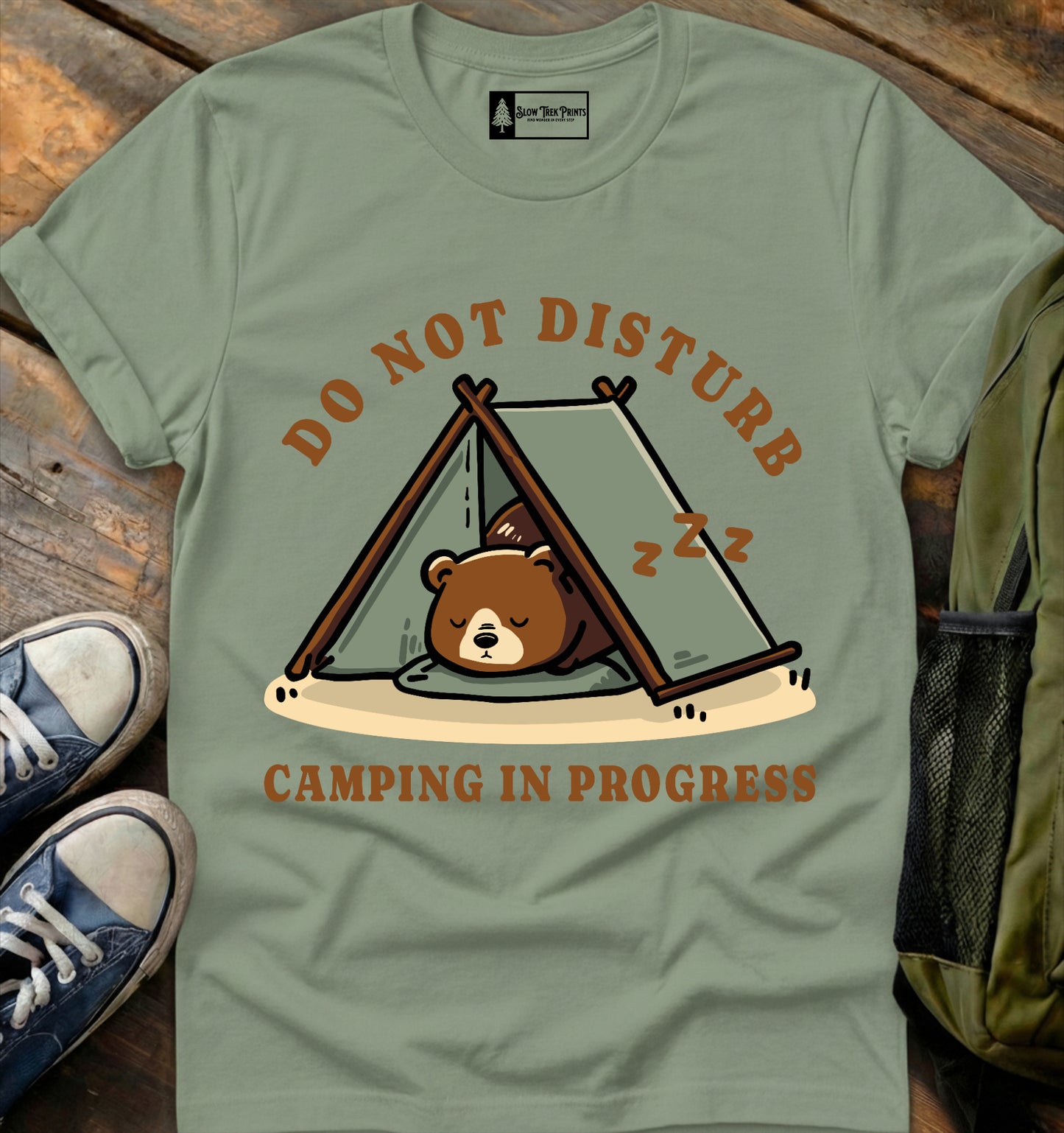 Camping In Progress T-Shirt