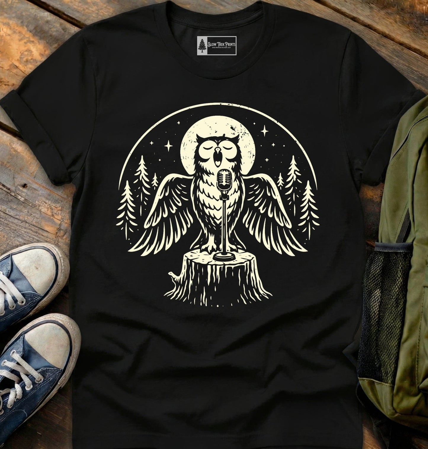 Owl Night Song T-Shirt