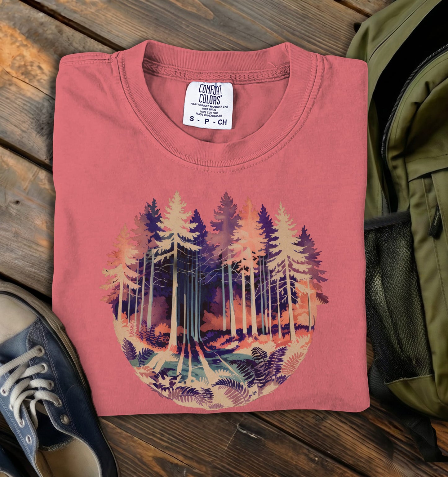 Forest Glow Comfort Colors T-Shirt