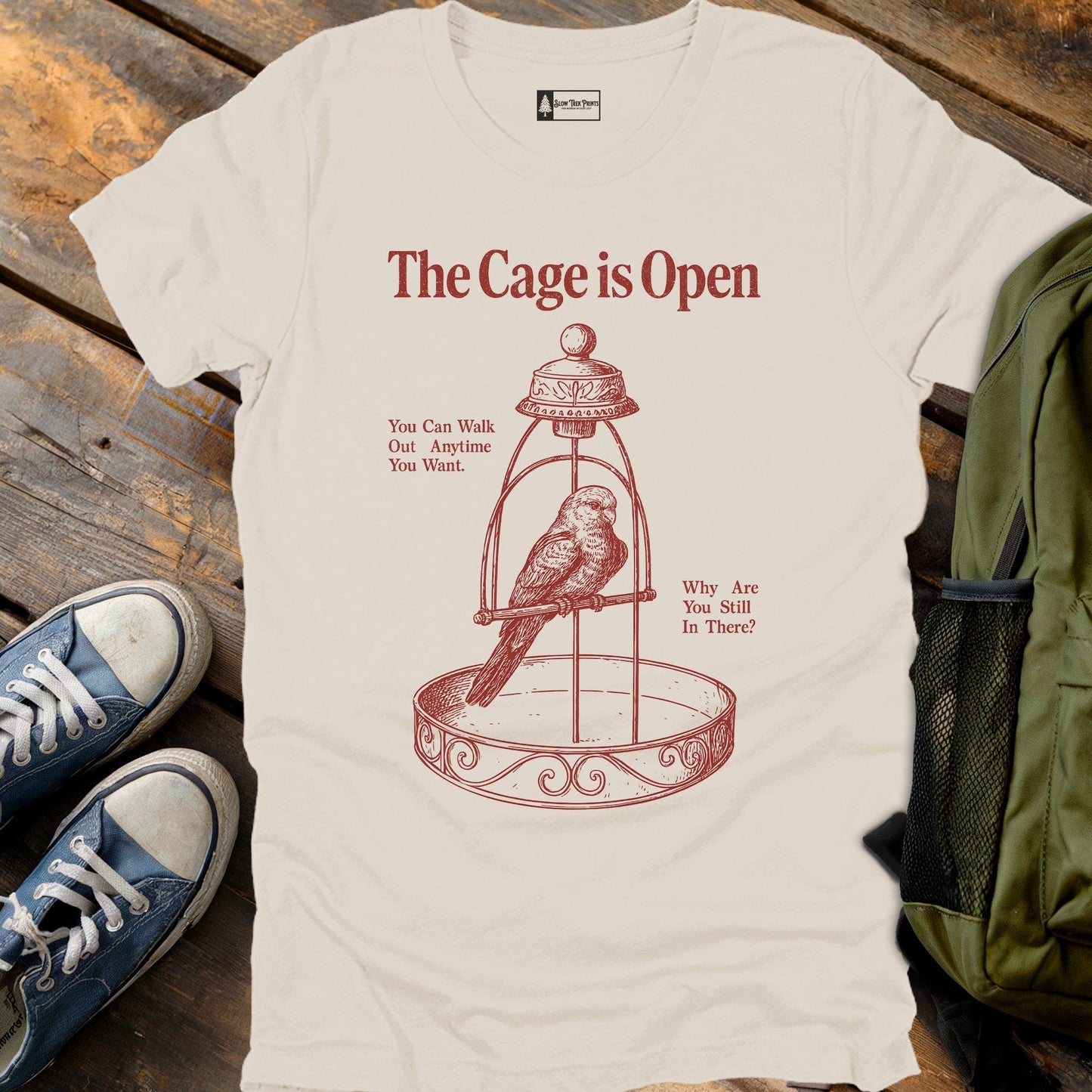 The Cage Is Open T-Shirt