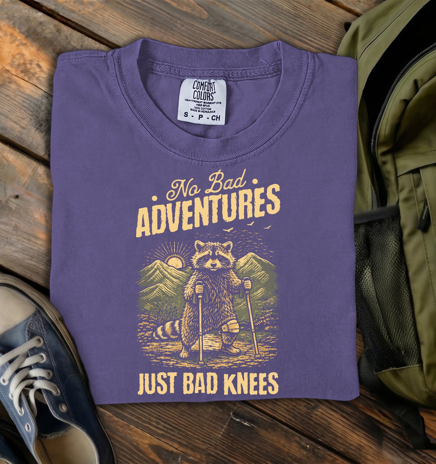 Just Bad Knees Comfort Colors T-Shirt