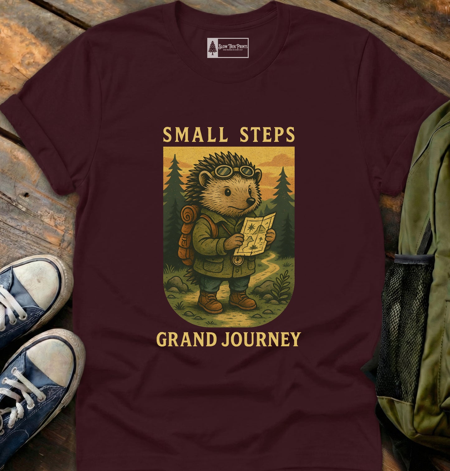 Small Steps Grand Journey T-Shirt