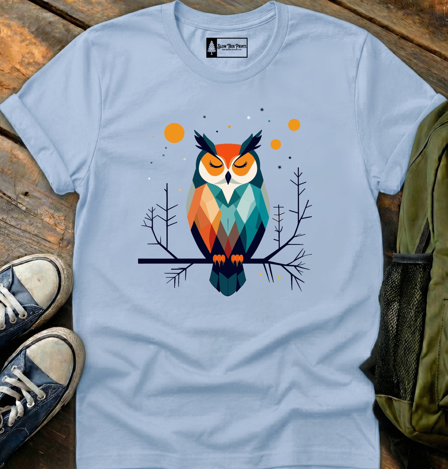 Geometric Owl T-Shirt