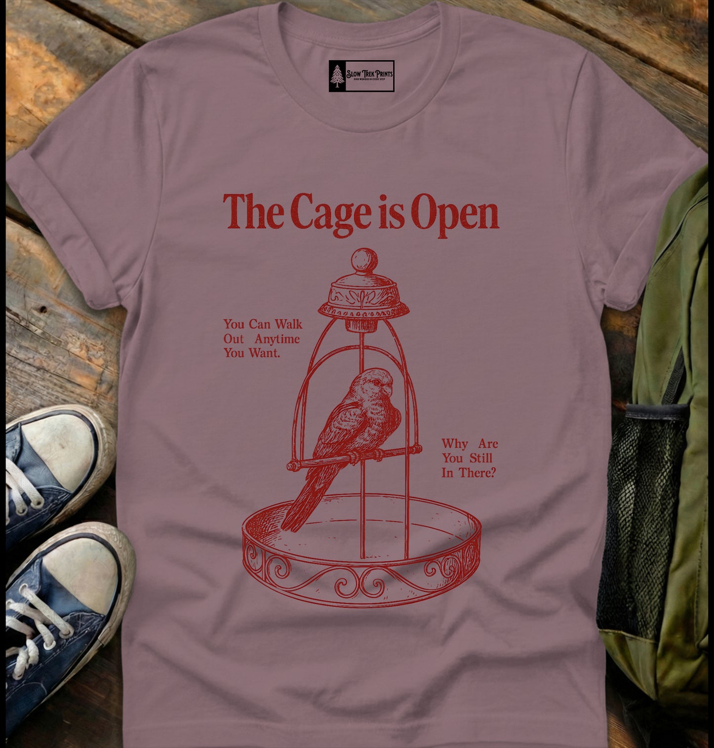 The Cage Is Open T-Shirt
