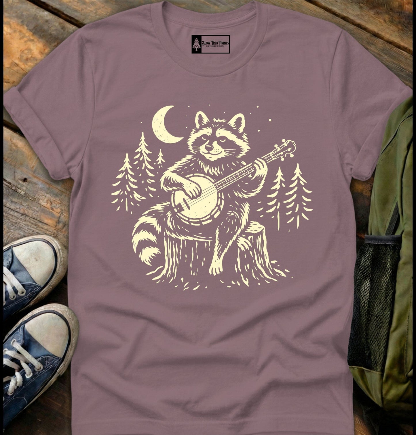 Banjo Raccoon T-Shirt