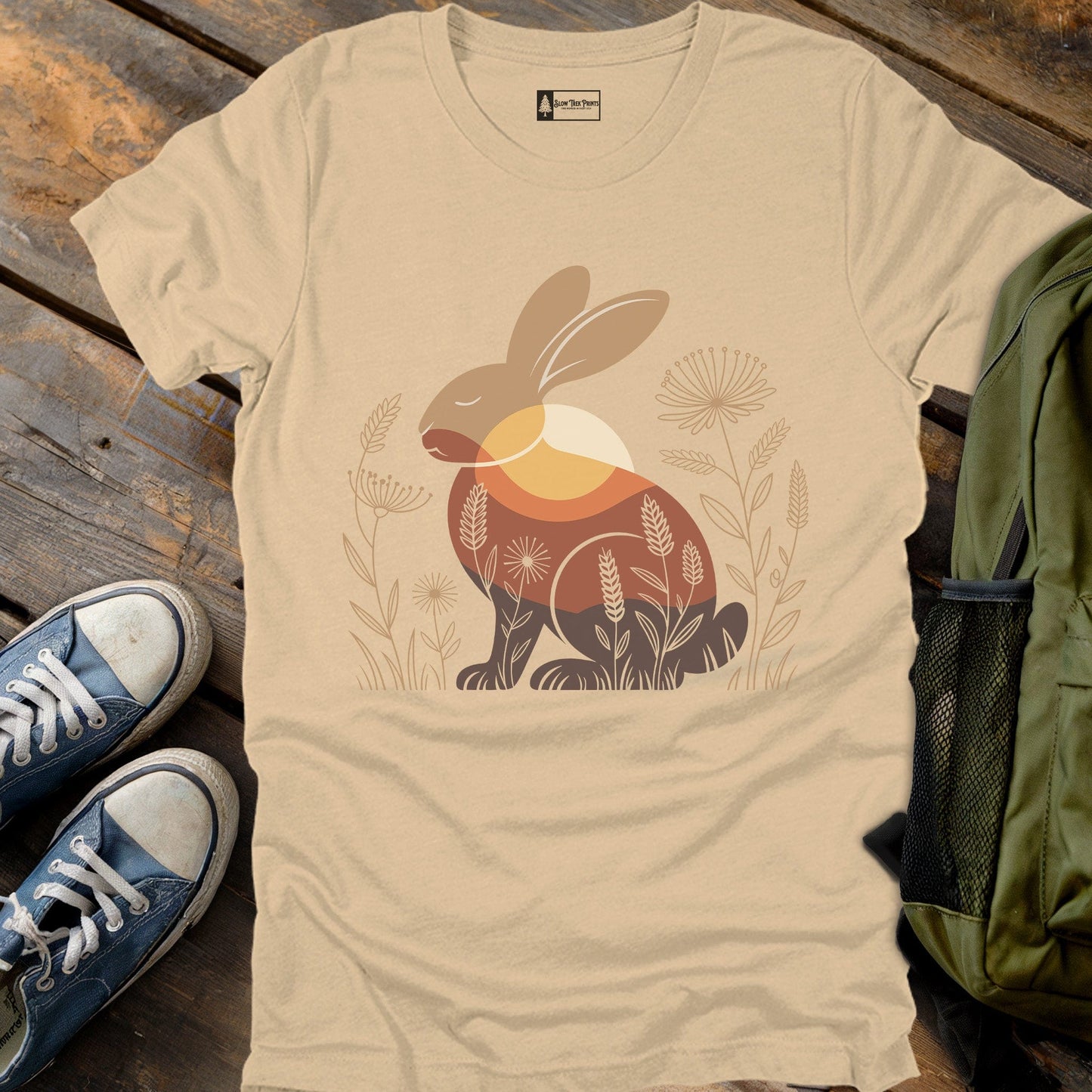 Wildflower Rabbit T-Shirt