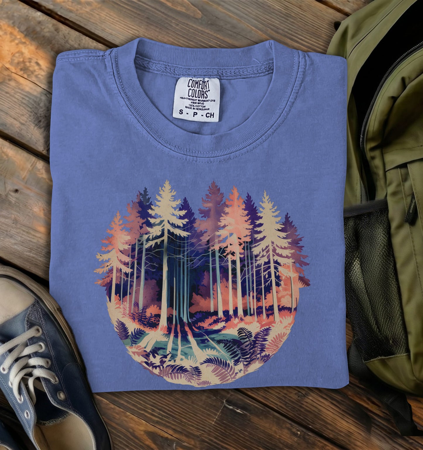 Forest Glow Comfort Colors T-Shirt
