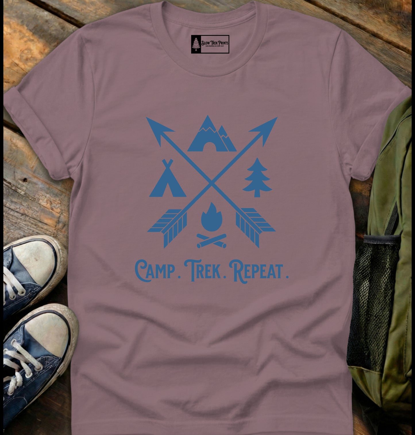 Camp Trek Repeat T-Shirt
