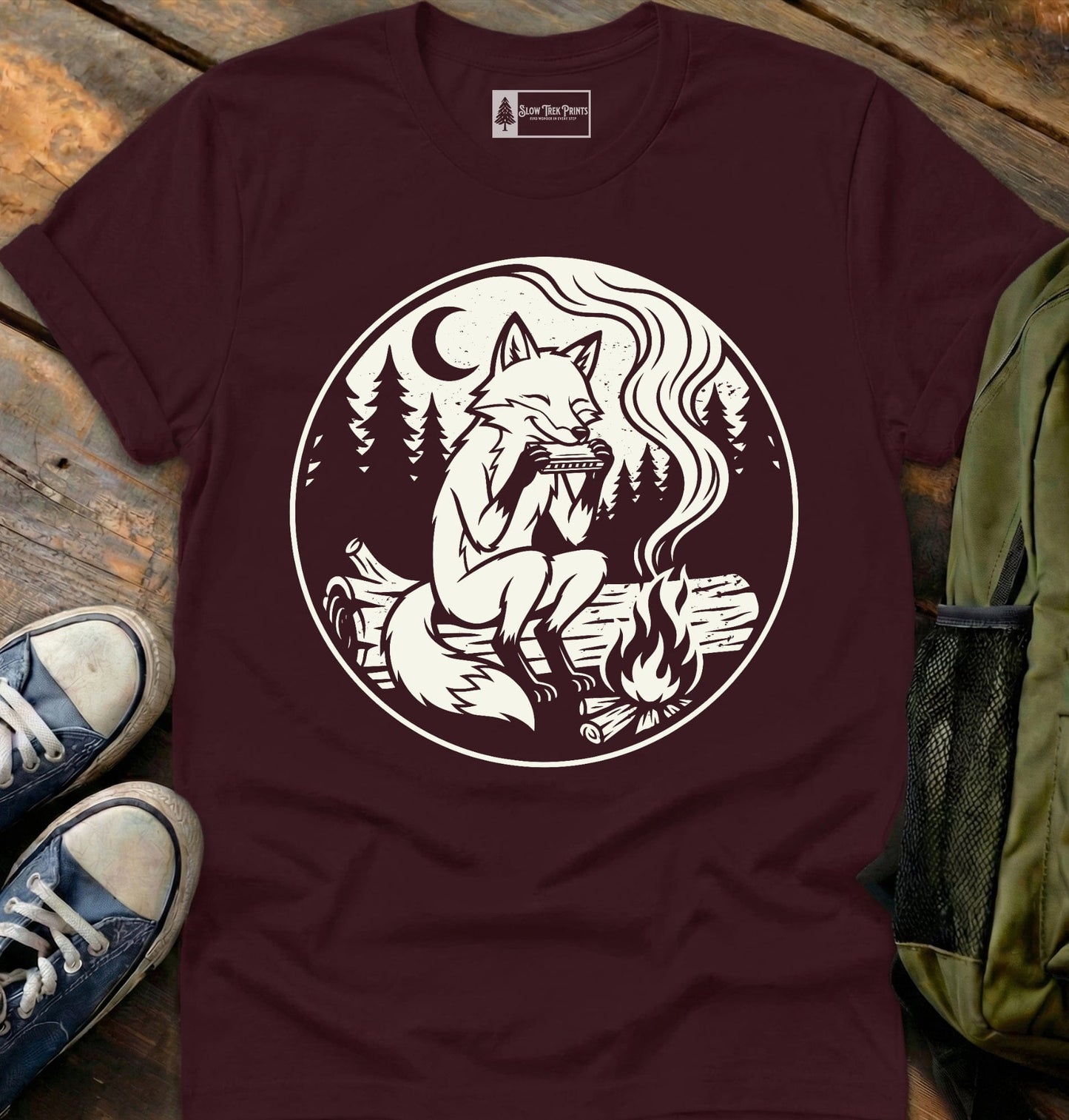 Fox Harmonica T-Shirt