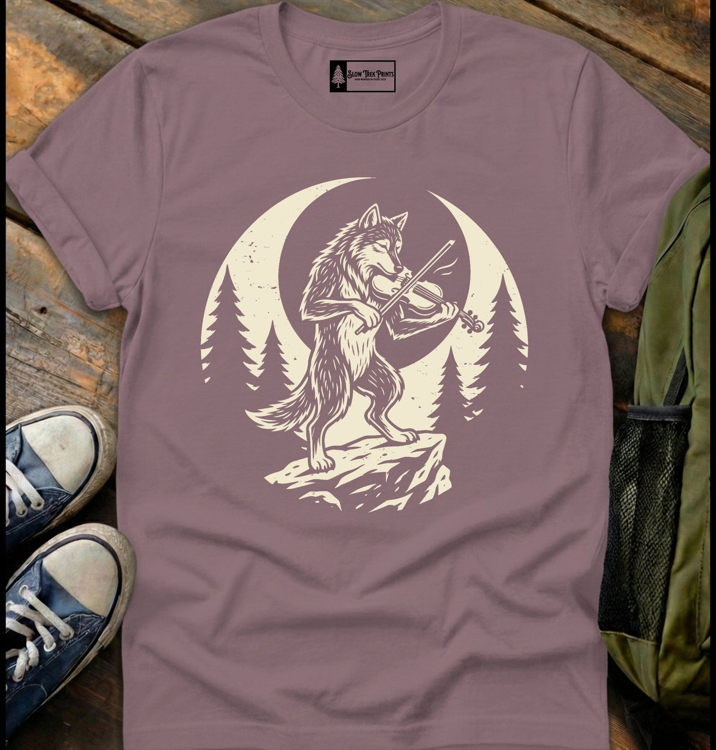 Wolf Fiddle T-Shirt