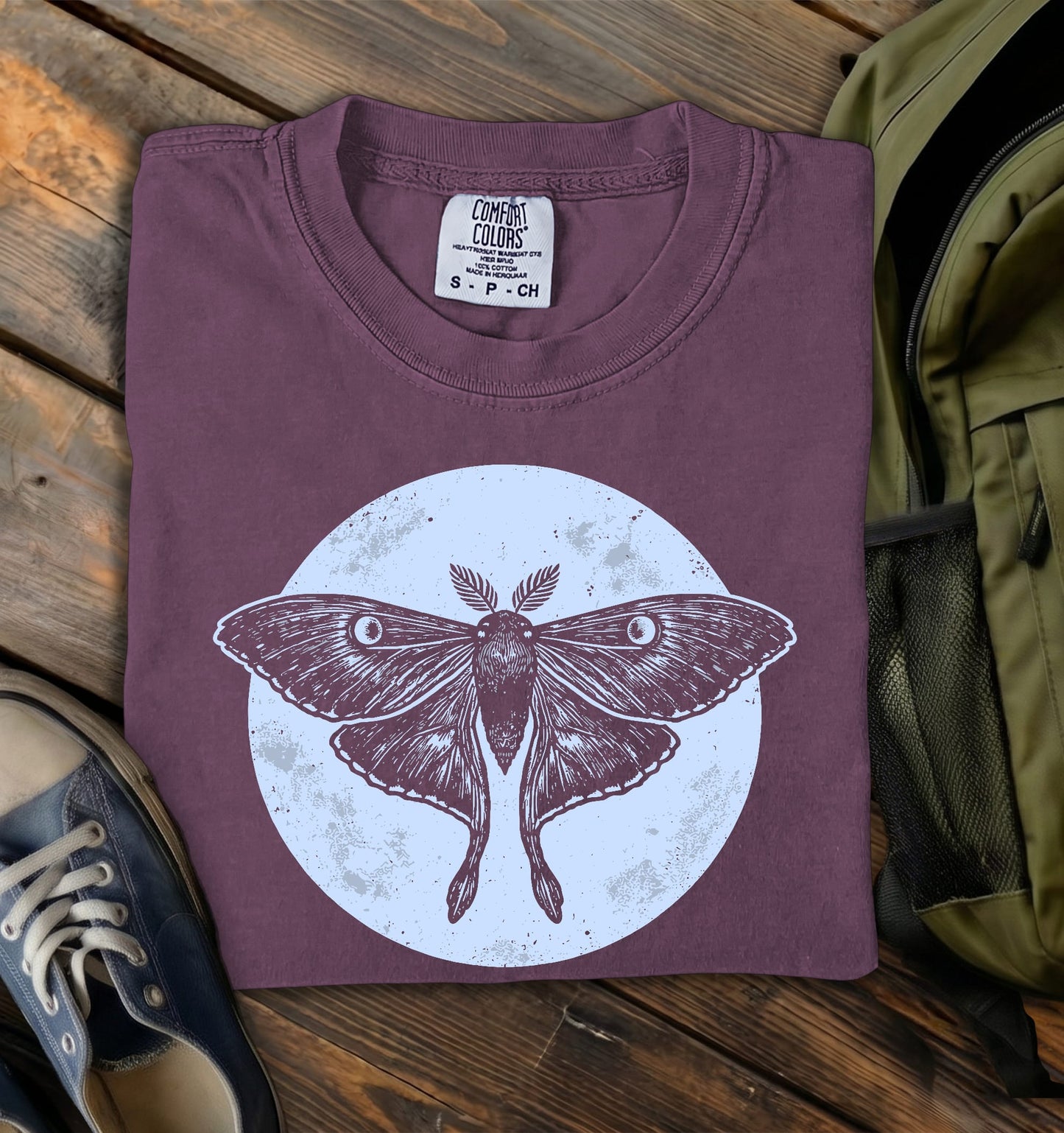 Lunar Moth Comfort Colors T-Shirt