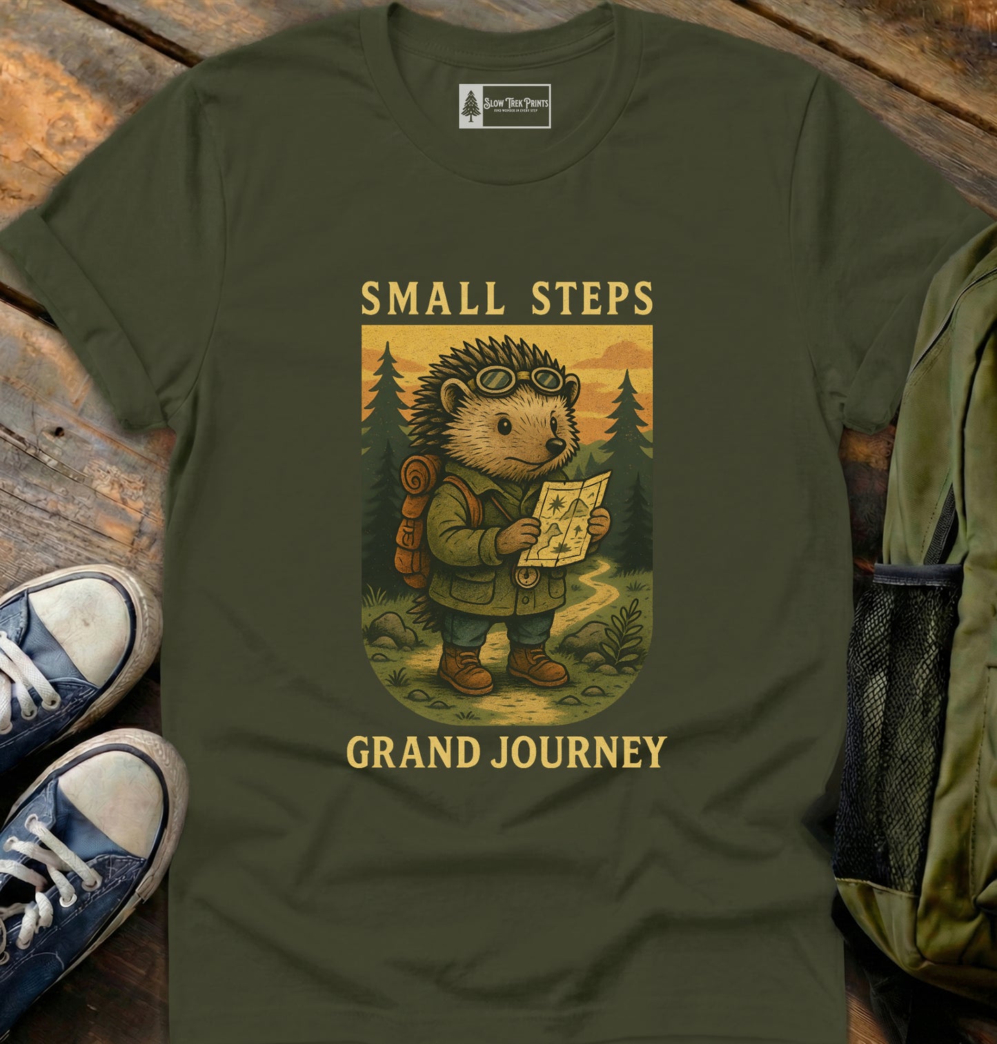 Small Steps Grand Journey T-Shirt