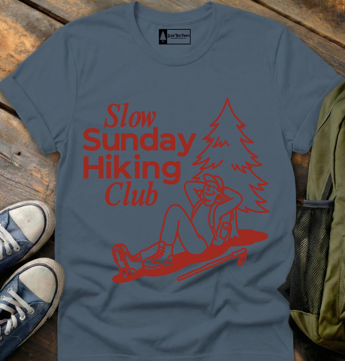 Slow Sunday Hiking Club T-Shirt