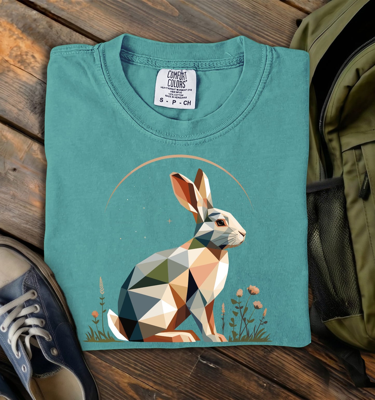 Midnight Rabbit Comfort Colors T-Shirt