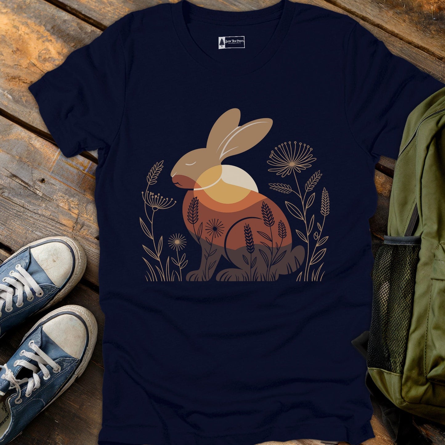 Wildflower Rabbit T-Shirt