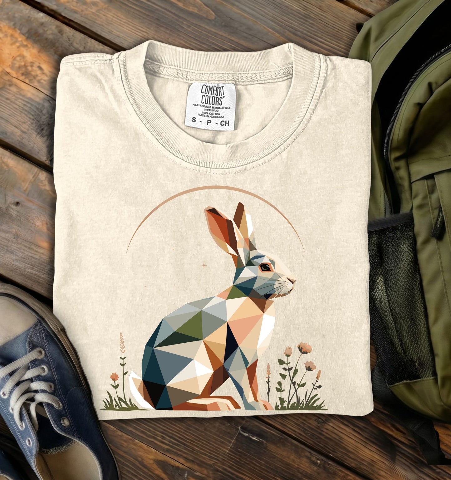 Midnight Rabbit Comfort Colors T-Shirt