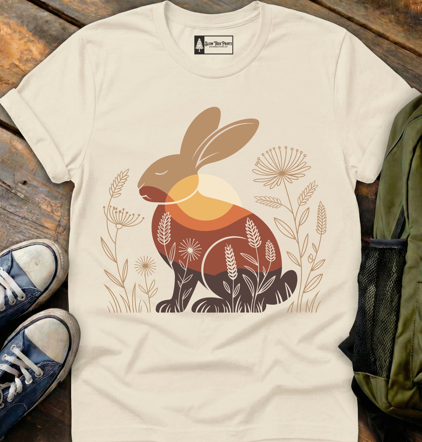 Wildflower Rabbit T-Shirt