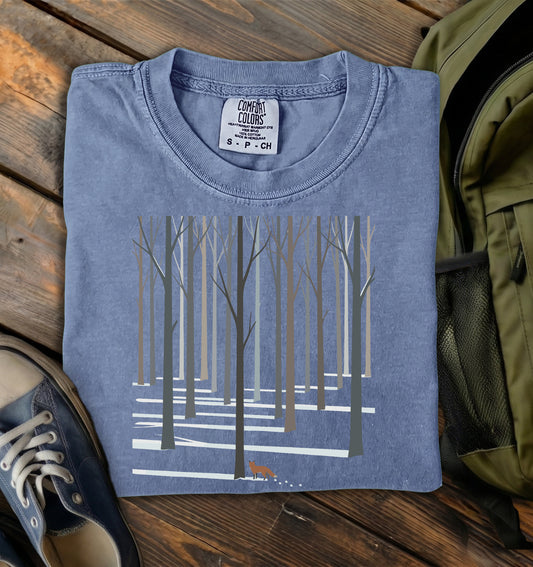 Winter Fox Comfort Colors T-Shirt