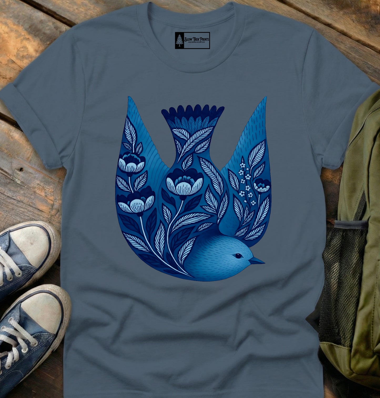 Indigo Songbird T-Shirt