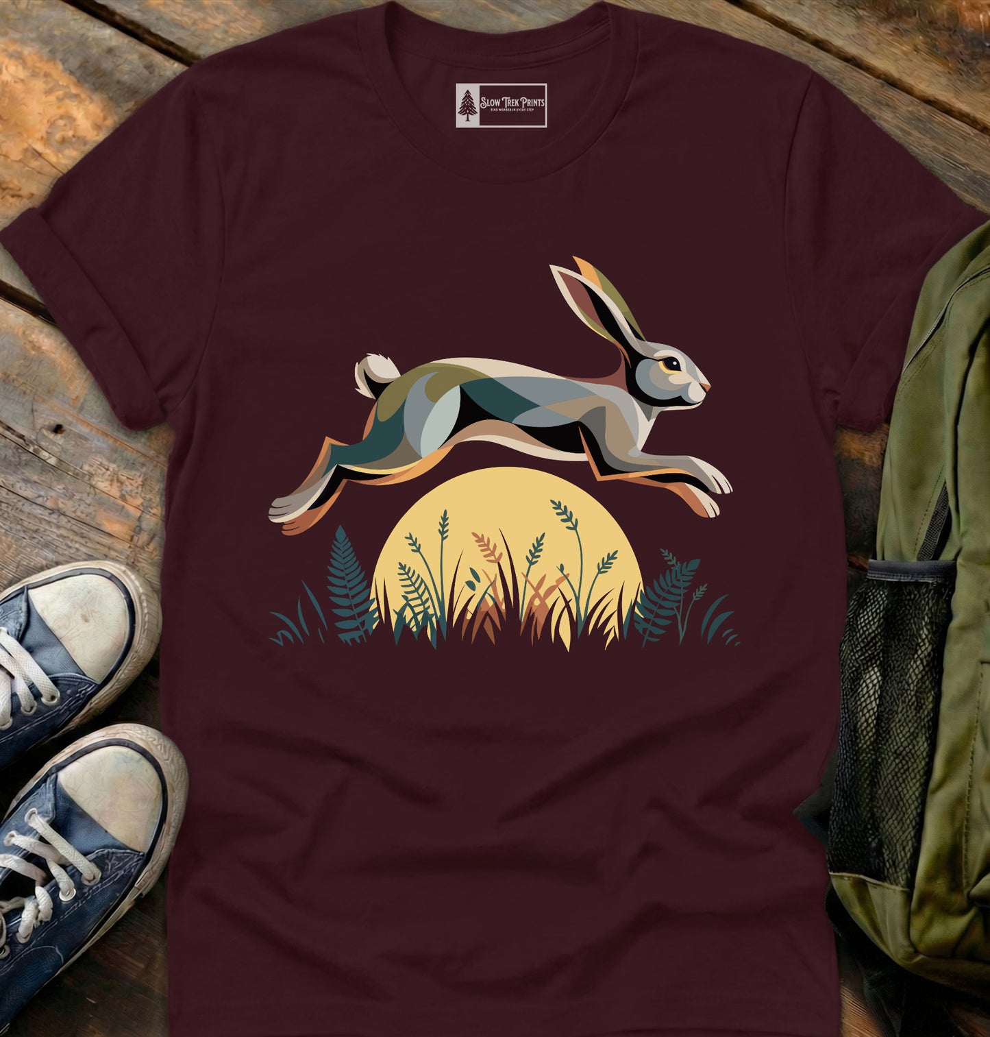 Moonbound Rabbit T-Shirt