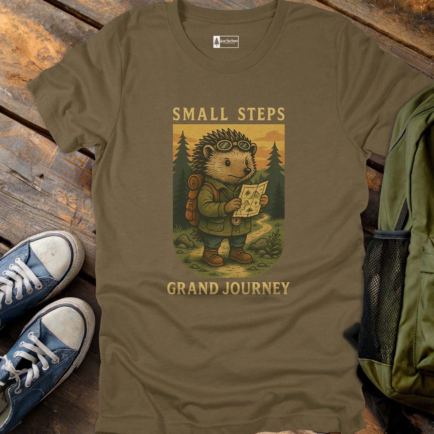 Small Steps Grand Journey T-Shirt