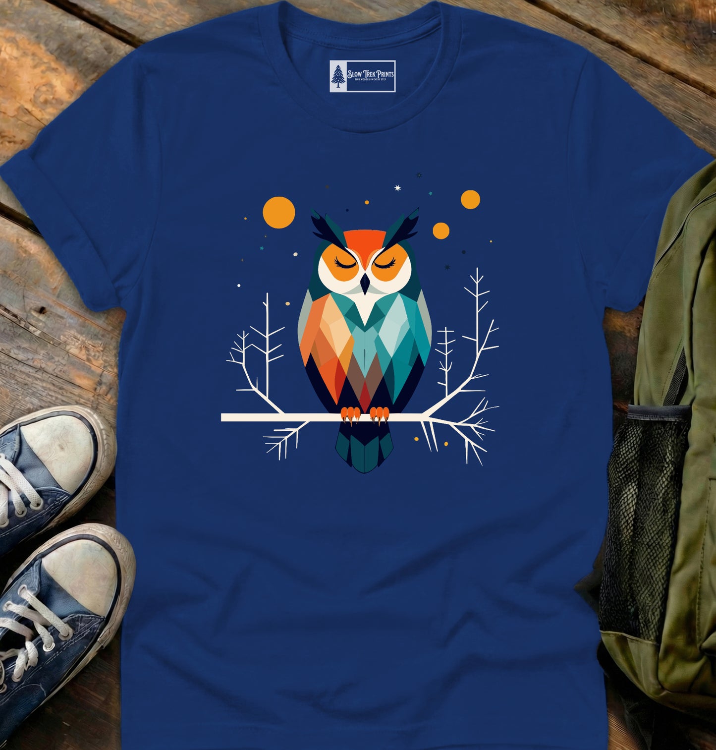 Geometric Owl T-Shirt