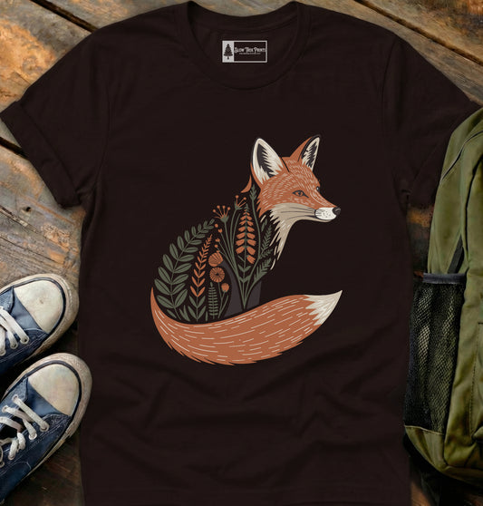Floral Fox T-Shirt