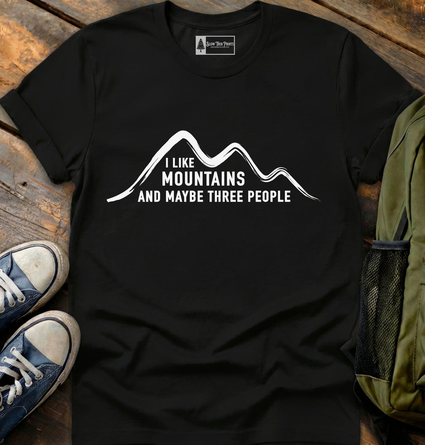 Minimalist Peaks T-Shirt