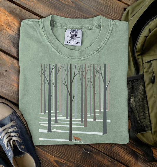 Winter Fox Comfort Colors T-Shirt
