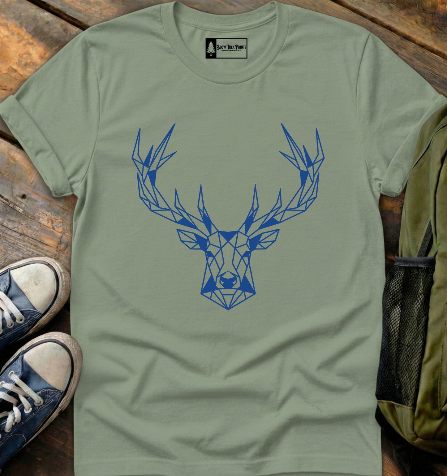 Blue Stag T-Shirt