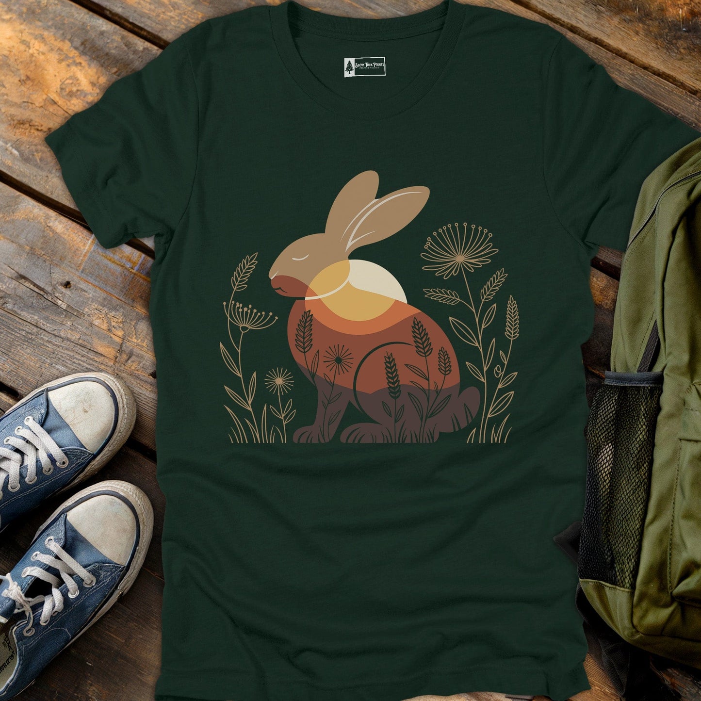 Wildflower Rabbit T-Shirt