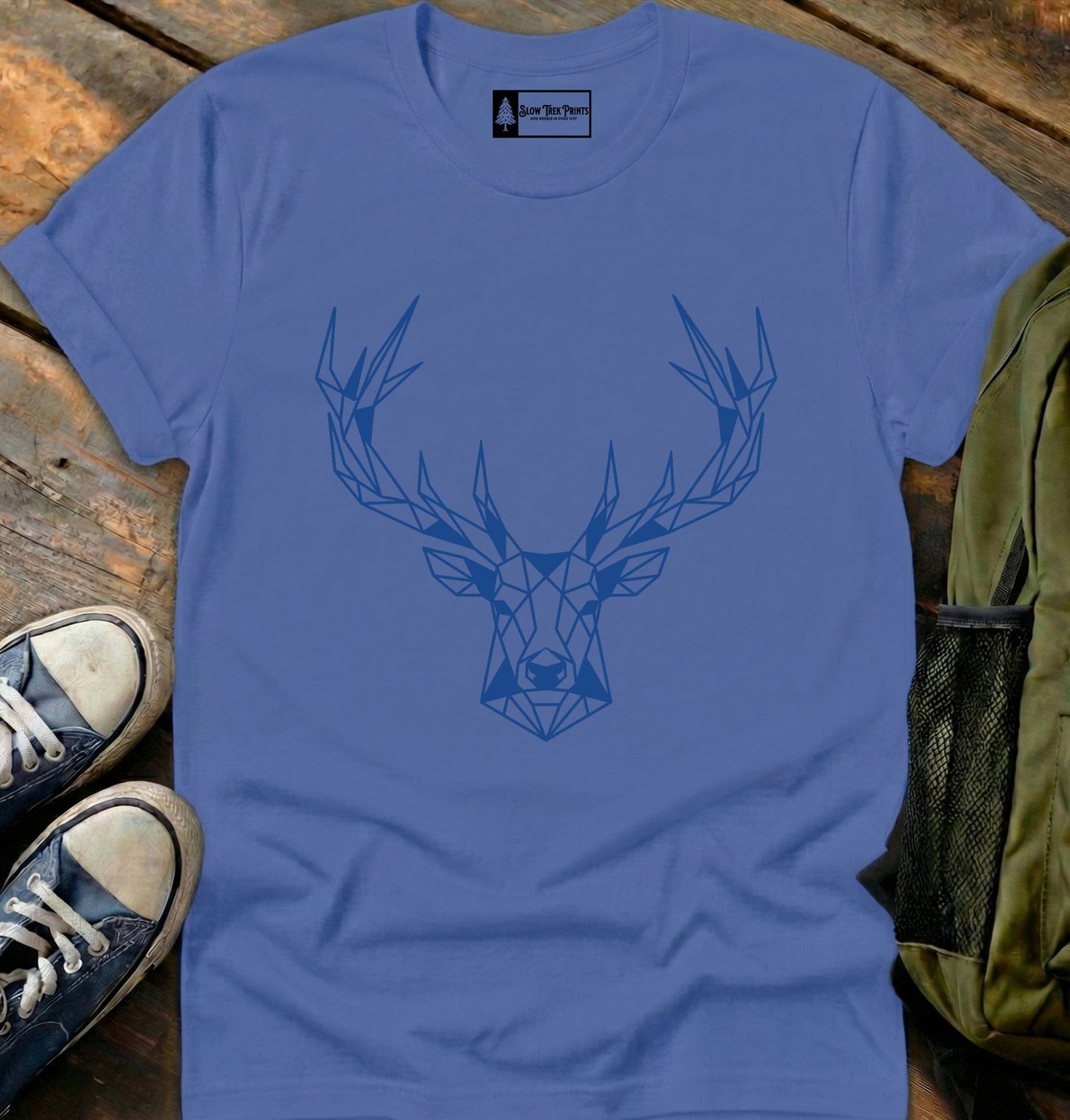 Blue Stag T-Shirt