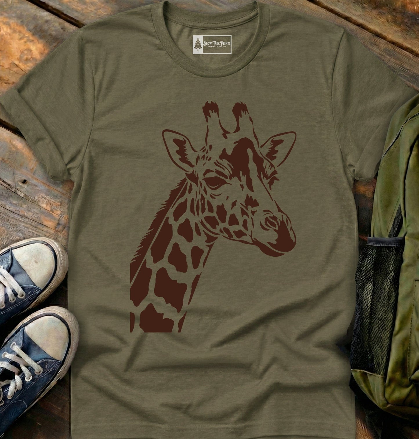 Giraffe  Portrait T-Shirt