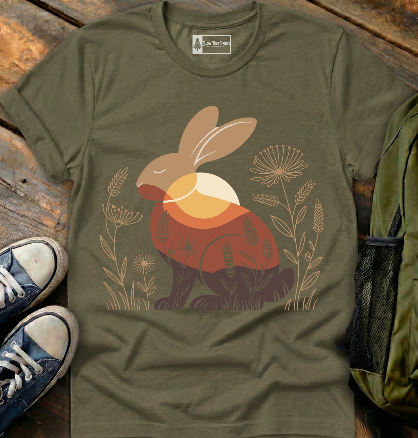 Wildflower Rabbit T-Shirt
