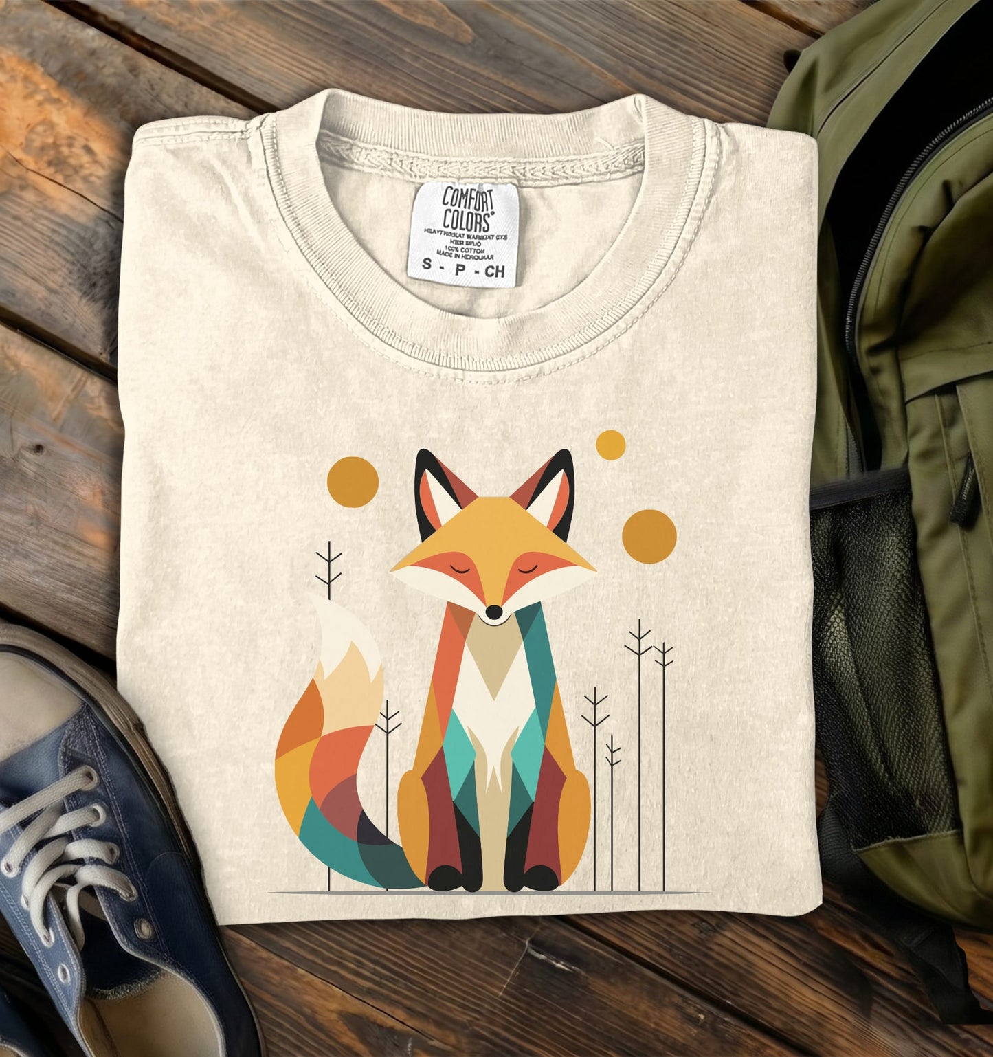 Sunset Fox Comfort Colors T-Shirt