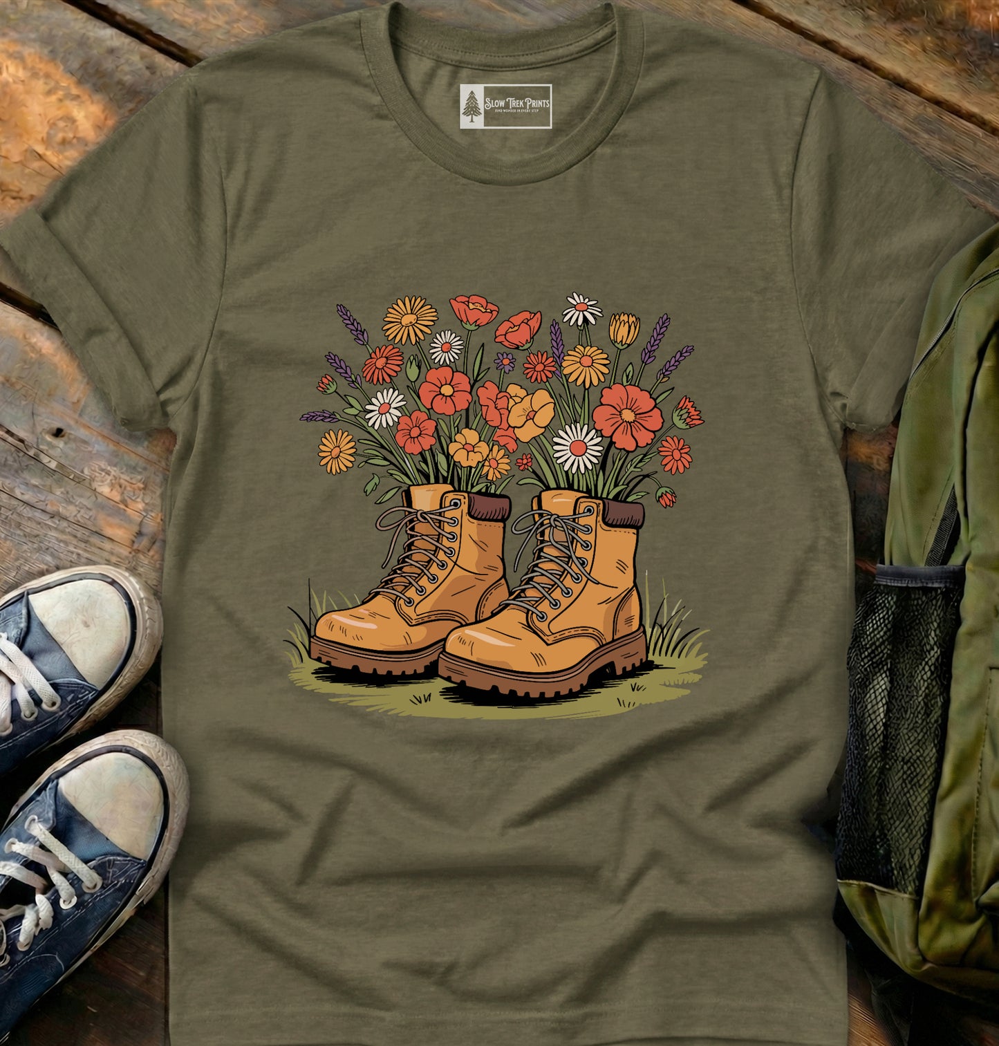 Blooming Boots T-Shirt