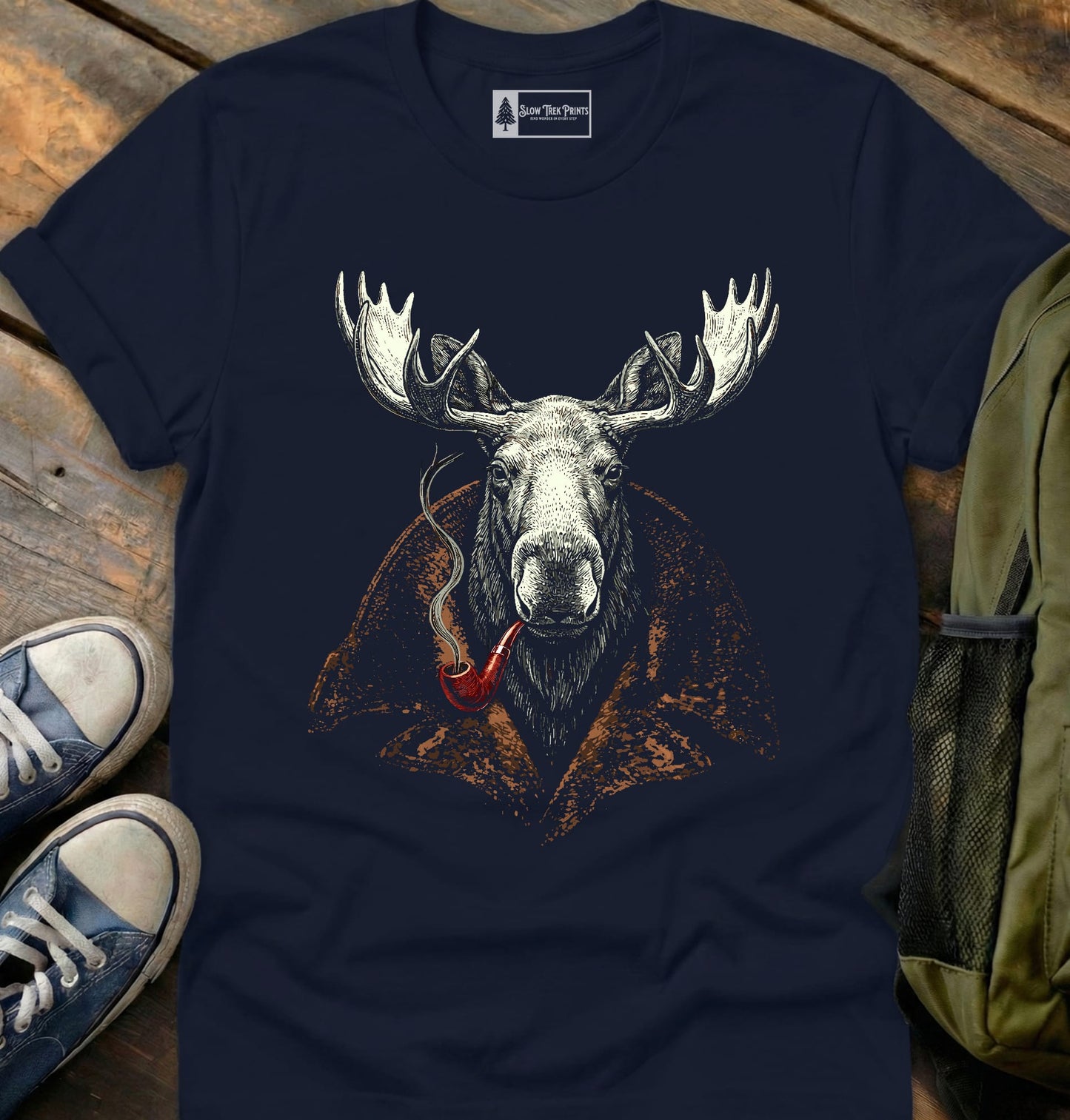 Gentleman Moose T-Shirt