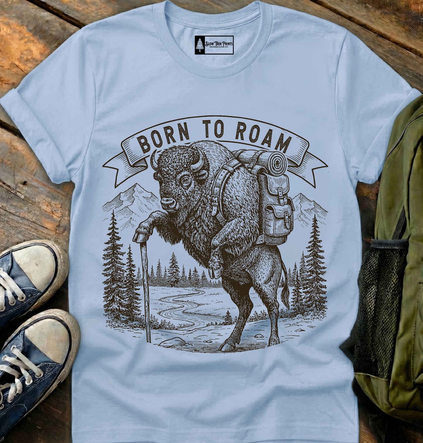 Roaming Bison T-Shirt