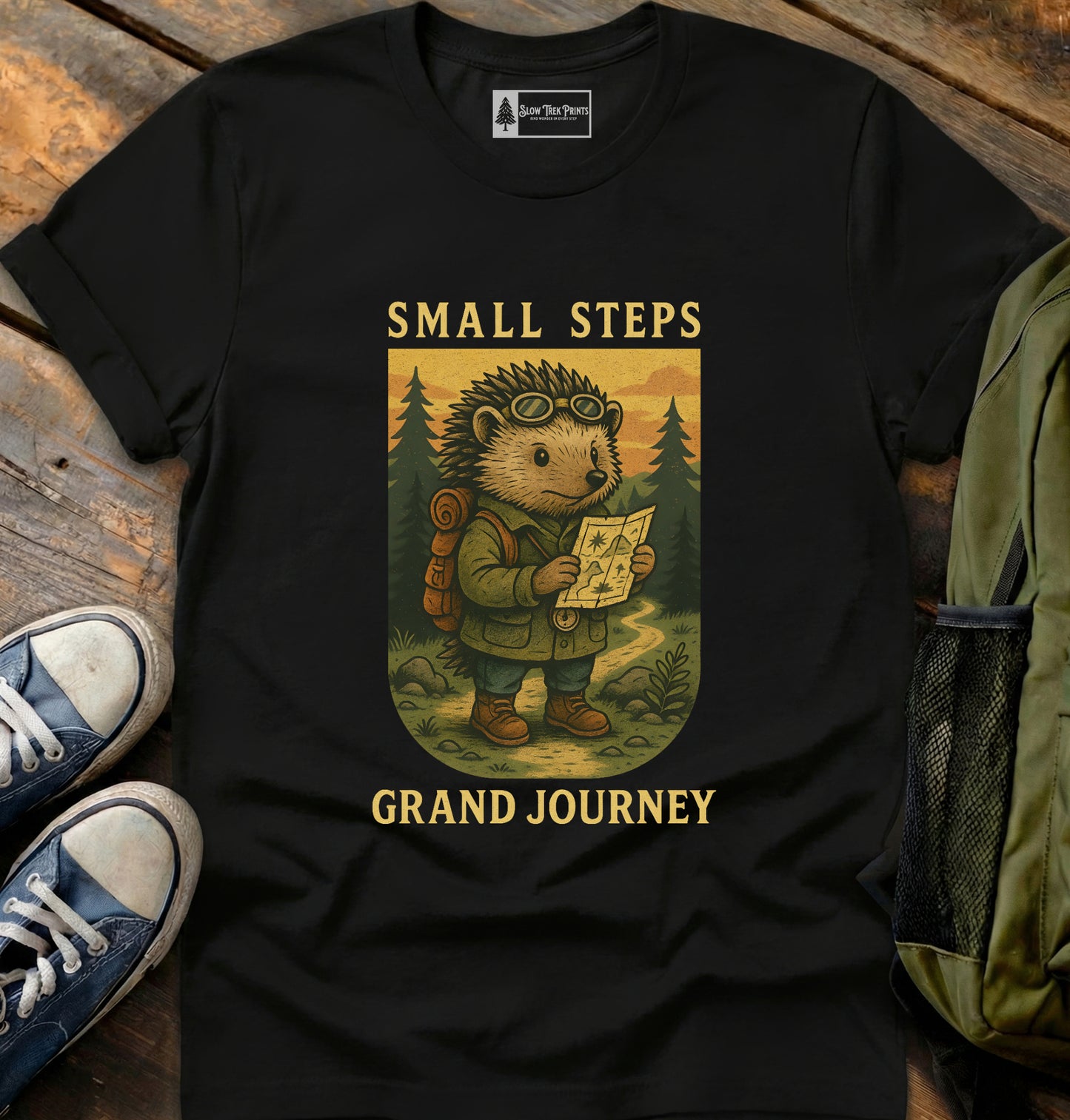 Small Steps Grand Journey T-Shirt