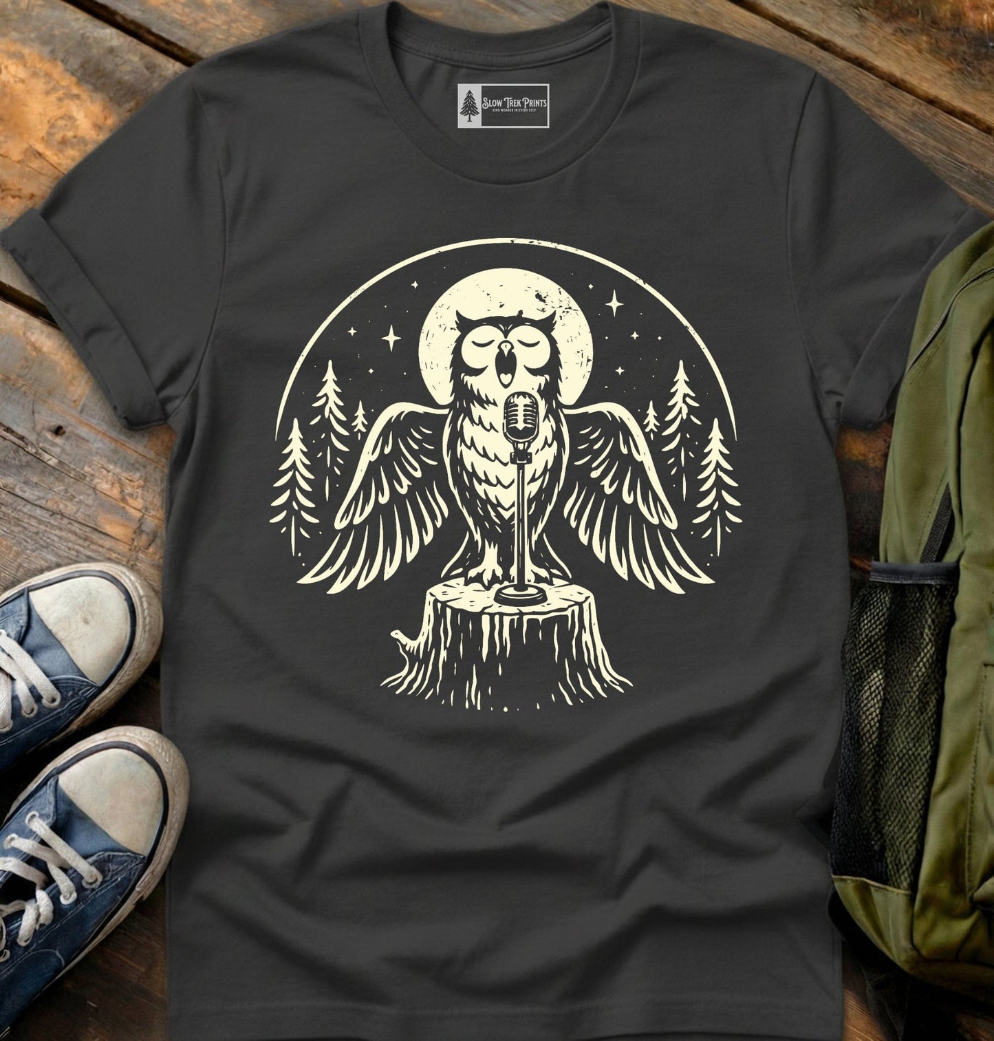 Owl Night Song T-Shirt