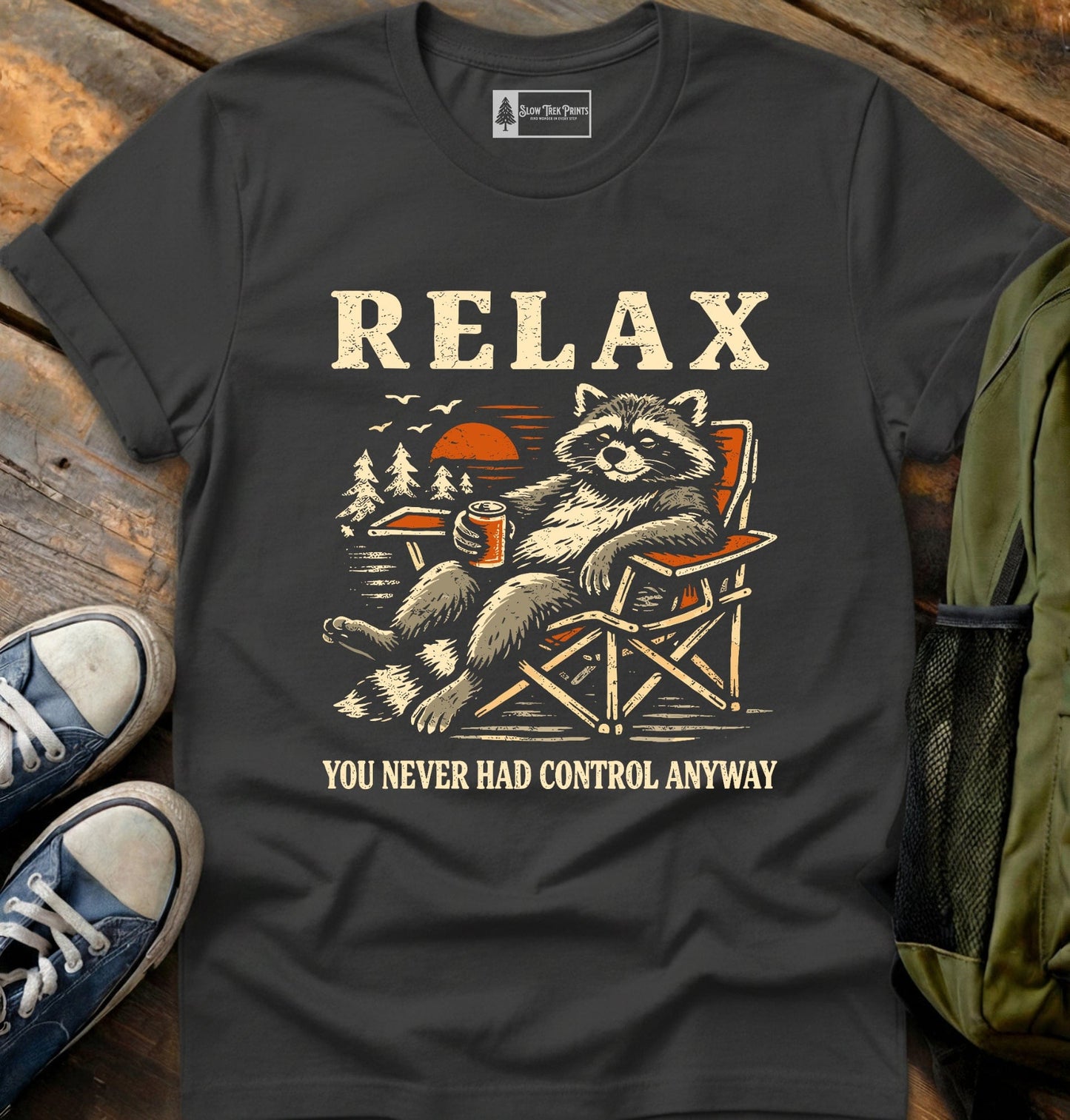 Relax Raccoon T-Shirt