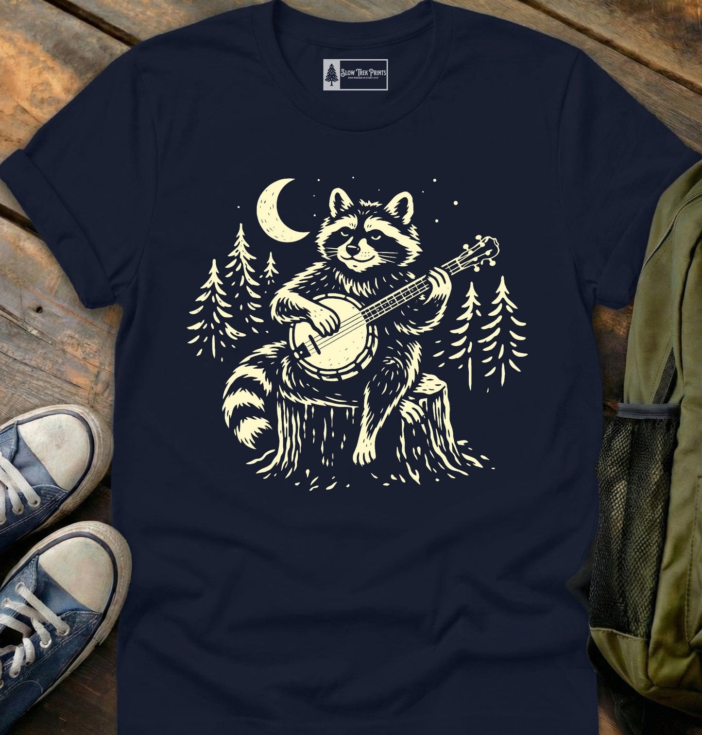 Banjo Raccoon T-Shirt