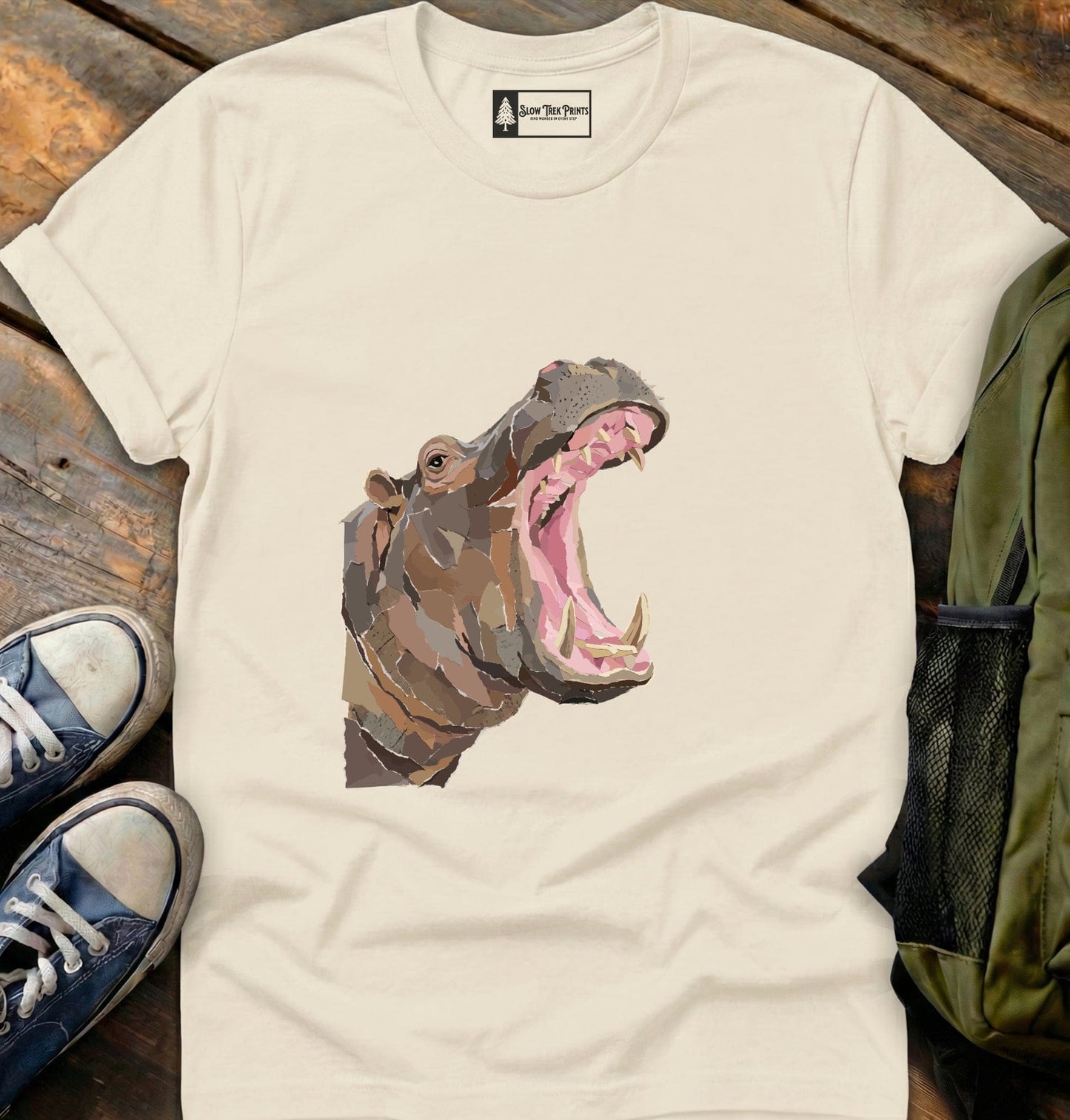 Roaring Hippo T-Shirt