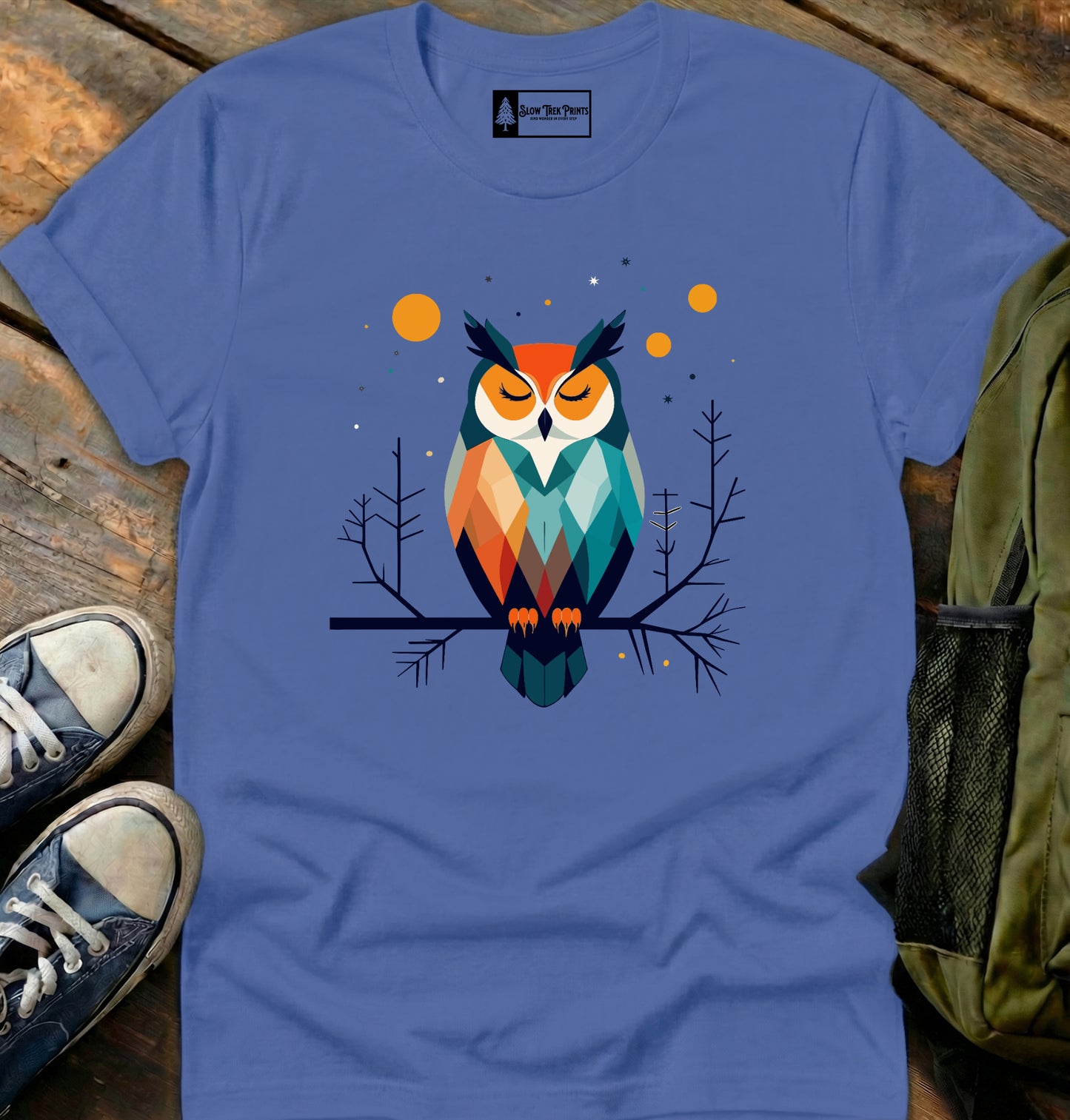 Geometric Owl T-Shirt