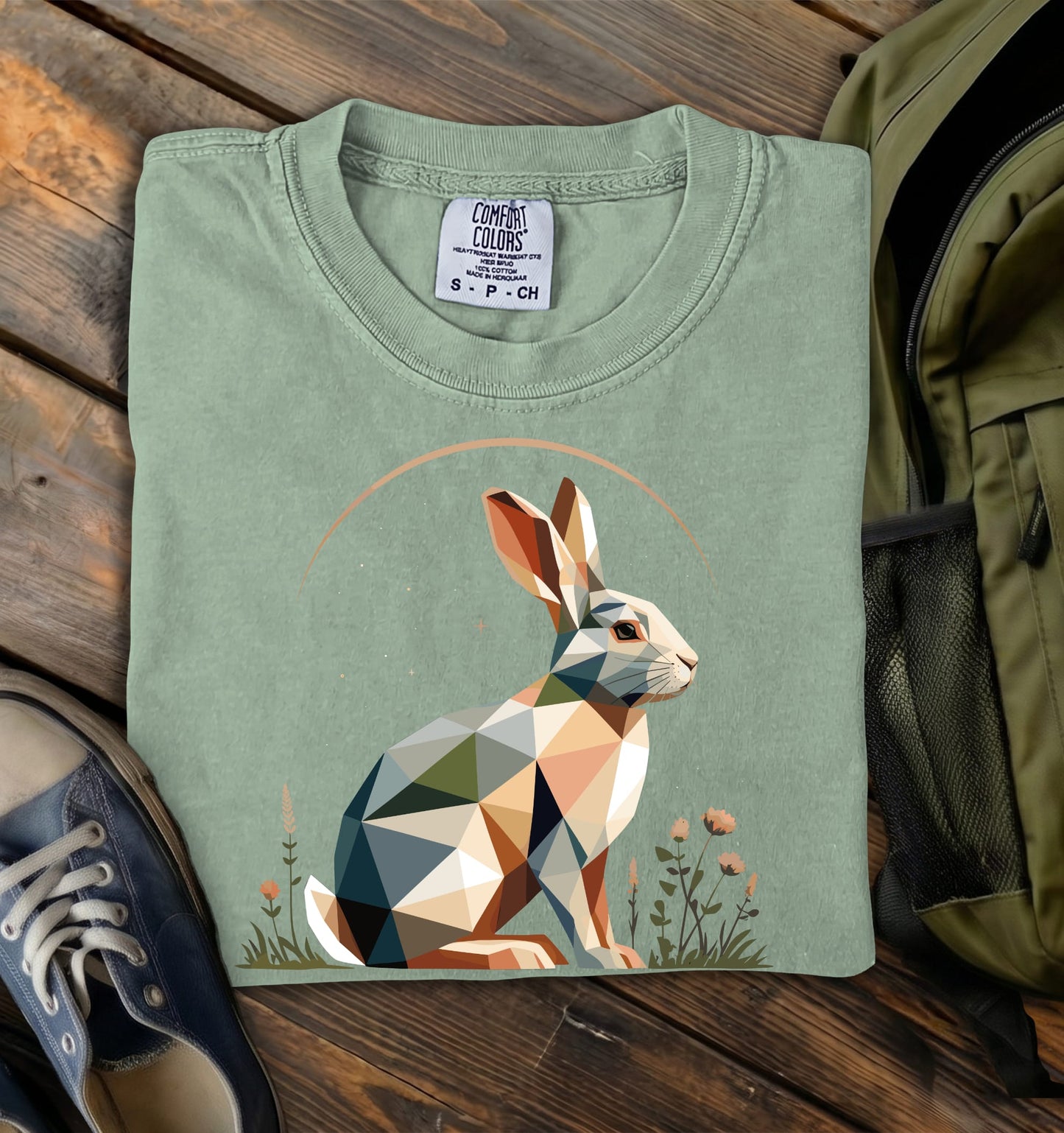 Midnight Rabbit Comfort Colors T-Shirt